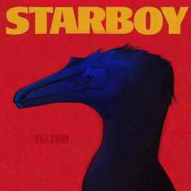 Austroraptor Starboy Bust/Headshot