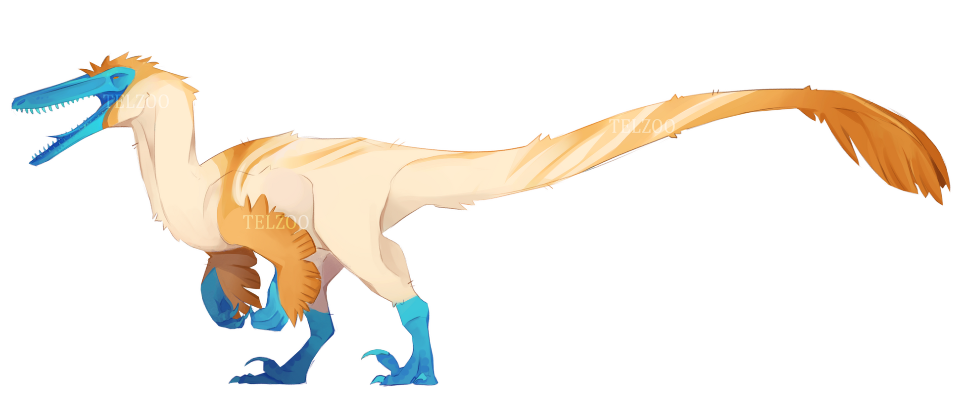 Austroraptor Fullbody Flat